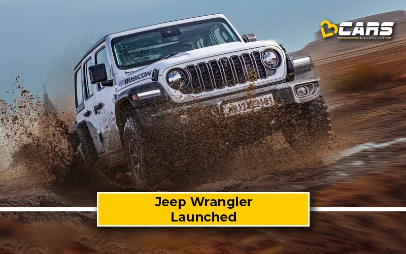 2024 Jeep Wrangler Launched In India – Prices Start At Rs. 67.65 Lakh