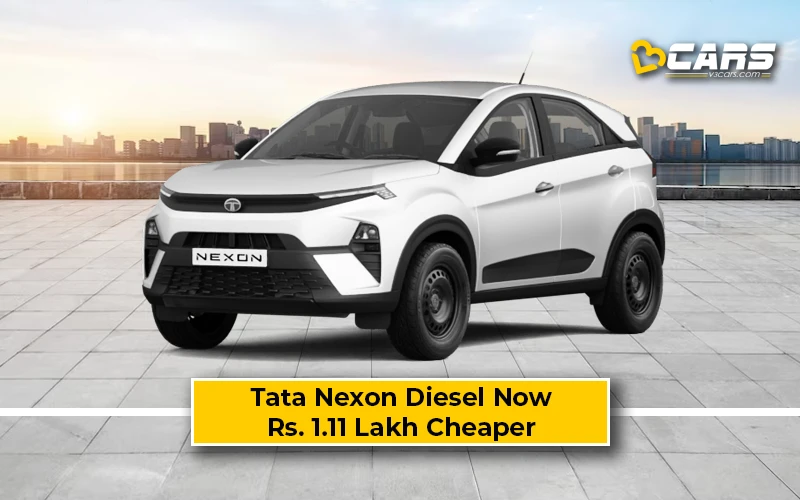 Tata Nexon Diesel Now Cheaper By Rs. 1.11 Lakh