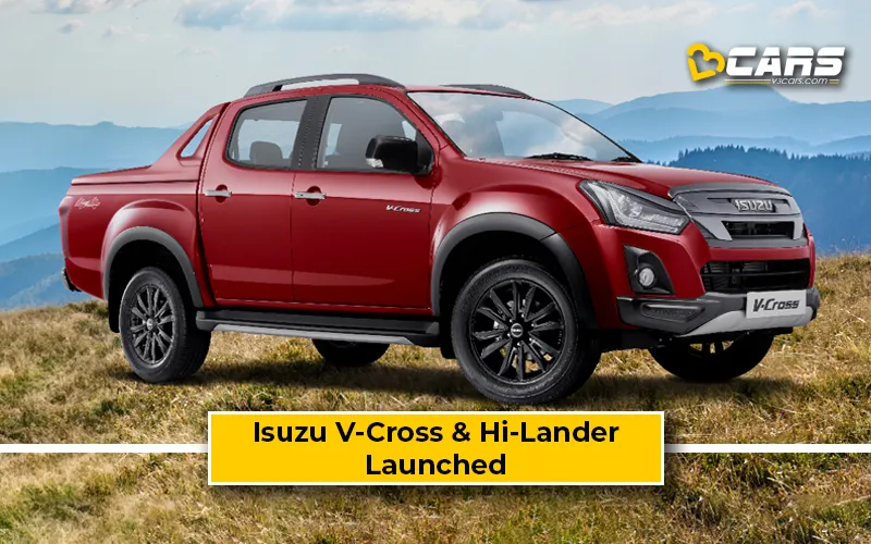 2024 Isuzu V-Cross And Hi-Lander Launched – Prices Start At Rs. 21.20 Lakh