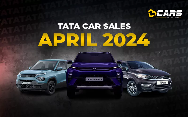 April 2024 Tata Car Sales Analysis - YoY, MoM Change, 6-Month Trend