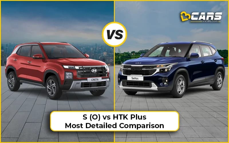 Hyundai Creta S (O) Vs Kia Seltos HTK Plus
