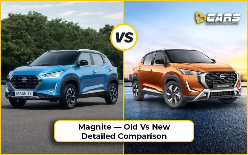 New 2024 Nissan Magnite — Old Vs New