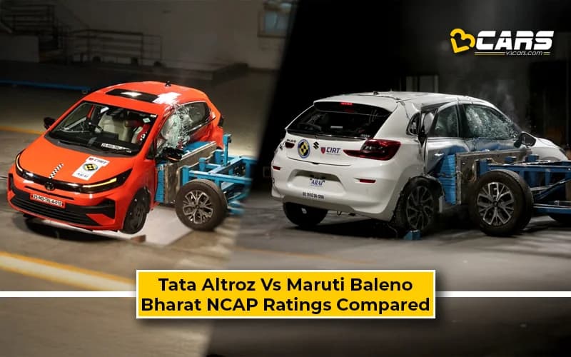 Tata Altroz vs Maruti Baleno – Bharat NCAP Safety Ratings Compared