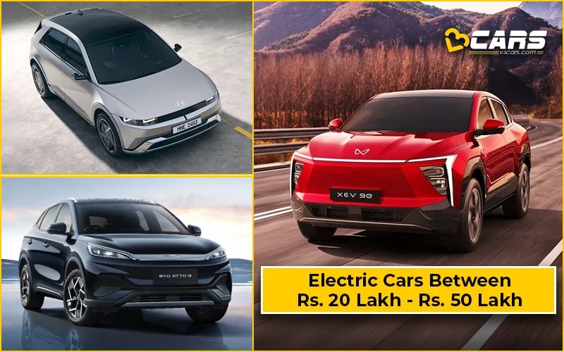 Best Electric Cars Under 50 Lakh In India