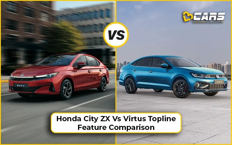 2026 Honda City ZX Vs VW Virtus Topline: Feature Comparison
