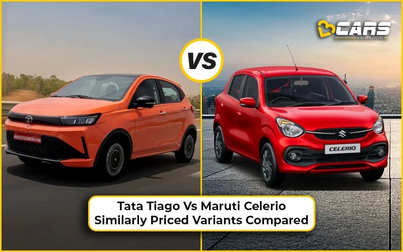 Tiago Pure Plus Vs Celerio ZXI Plus Feature Comparison