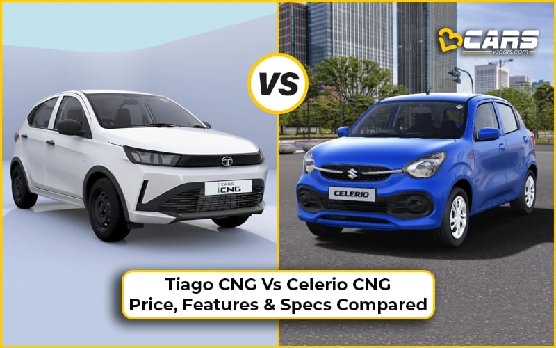Tata Tiago CNG Vs Maruti Celerio CNG: Price, Features & Specs