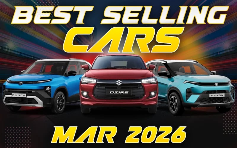 Top 25 Best-Selling Cars in India March 2026