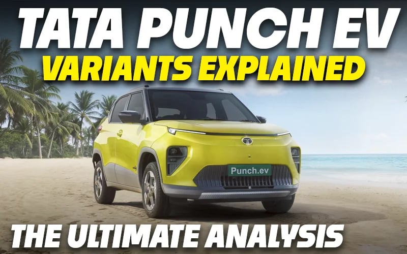 Tata Punch EV Variants Explained | Smart, Smart+, Adventure, Empowered, Empowered+ S