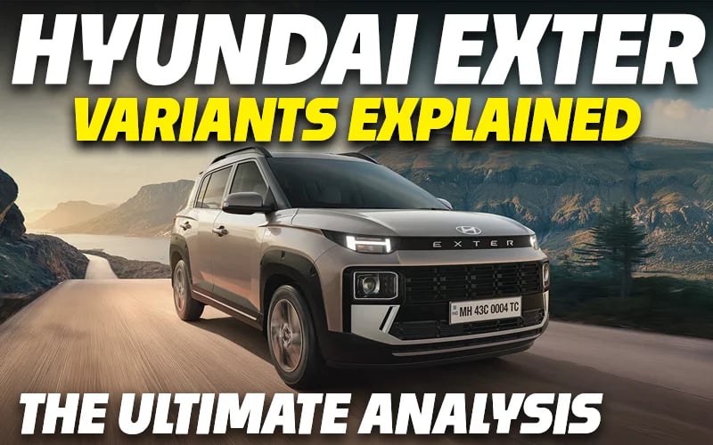 Hyundai Exter Variants Explained | HX2, HX3, HX4, HX4+, HX6, HX8, HX10