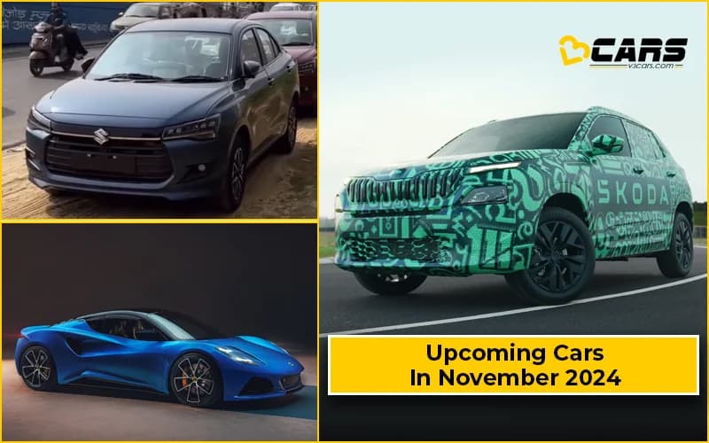 Upcoming Cars In November 2024