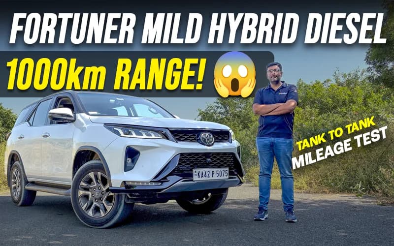 Fortuner Legender 4WD AT Mileage Test using Tank-to-tank Method w/ Drive Impressions | October 2025