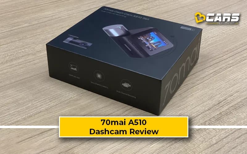 70mai A510 Dual Dash Cam