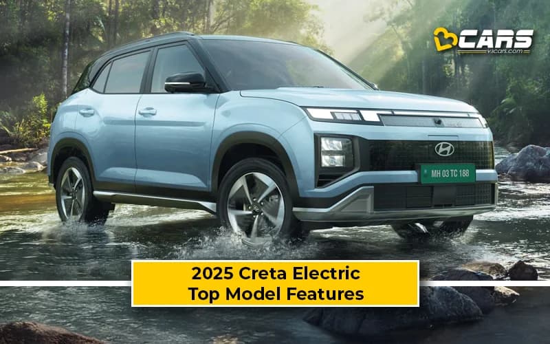 Hyundai Creta EV 2025 Top Model Features Revealed