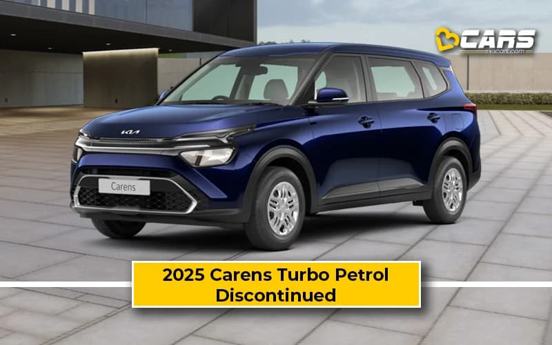 2025 Kia Carens Turbo Petrol Auto Clutch Manual Variant Discontinued