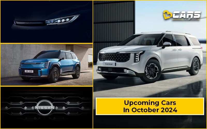 Upcoming Cars In October 2024