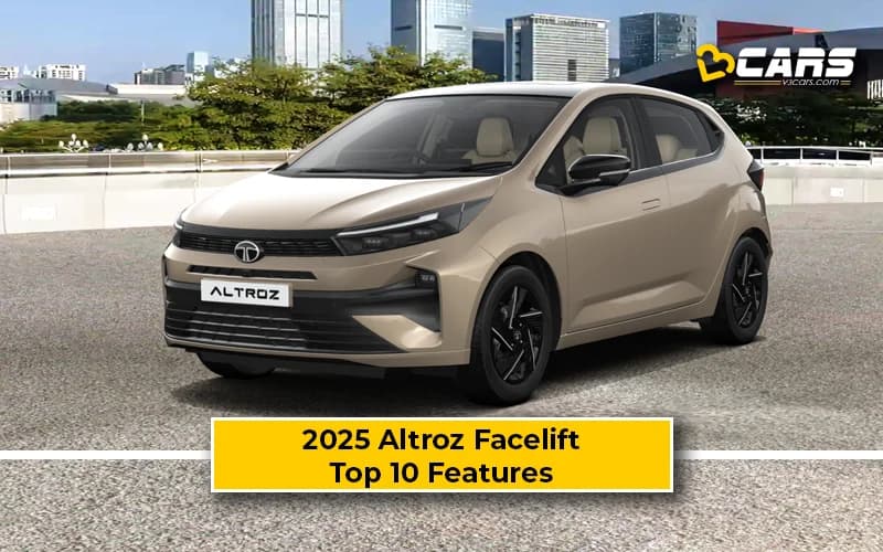 Top 10 Features Of 2025 Tata Altroz Facelift