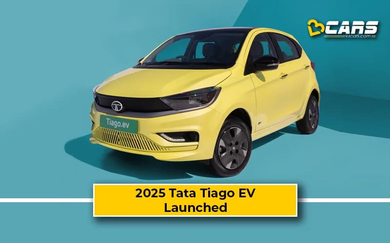 2025 Tata Tiago EV Launched At Rs. 8 Lakh – Gets New Features, Price Hike