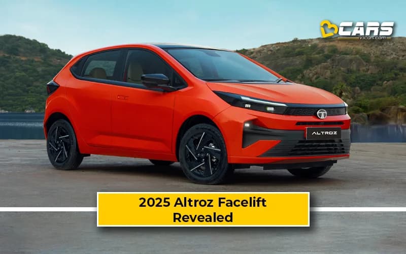 2025 Tata Altroz Facelift Revealed Ahead Of May 22 Launch