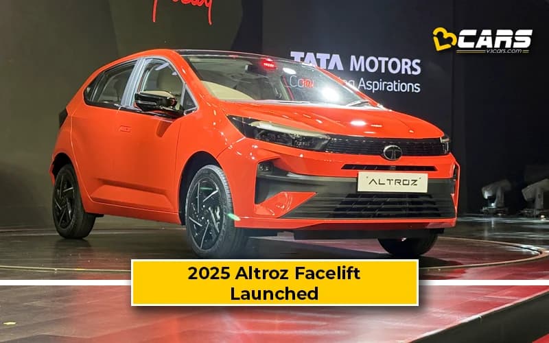 2025 Tata Altroz Facelift Launched At Rs. 6.89 Lakh