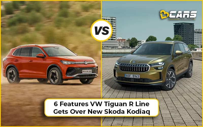 2025 Volkswagen Tiguan R Line Features Over New Skoda Kodiaq