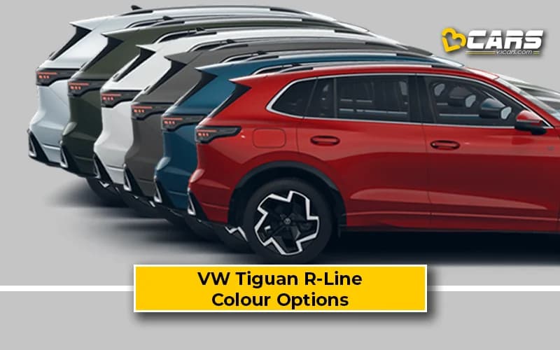 2025 Volkswagen Tiguan R-Line – All Exterior Colour Options (Variant-wise)