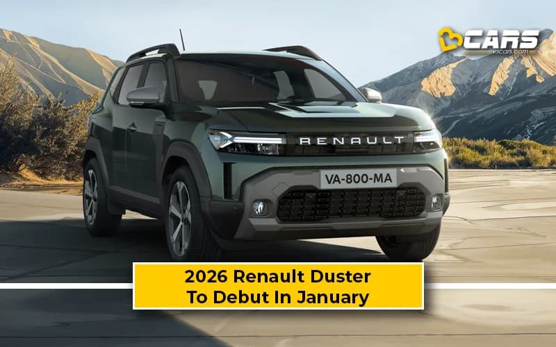 2026 Renault duster SUV To Debut On January 26, 2026