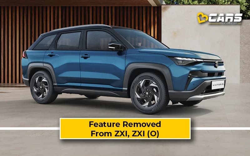 Maruti Victoris ZXI, ZXI (O) Loses This High Value Feature