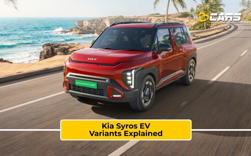Kia Syros EV Variants Explained