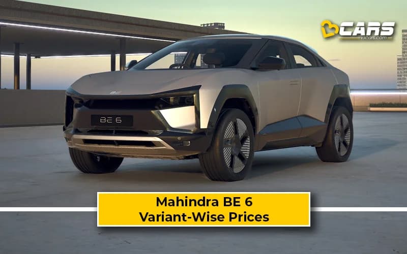 Mahindra BE 6 Full Variant-Wise Variant Price Revealed