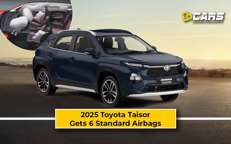 2025 Toyota Tasior Gets 6 Airbags, New Bluish Black Colour