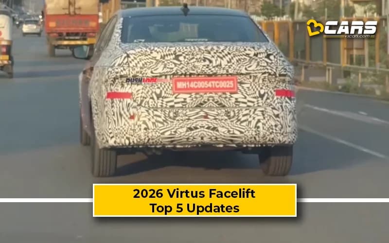 2026 Volkswagen Virtus Facelift — Top 5 Expected Changes