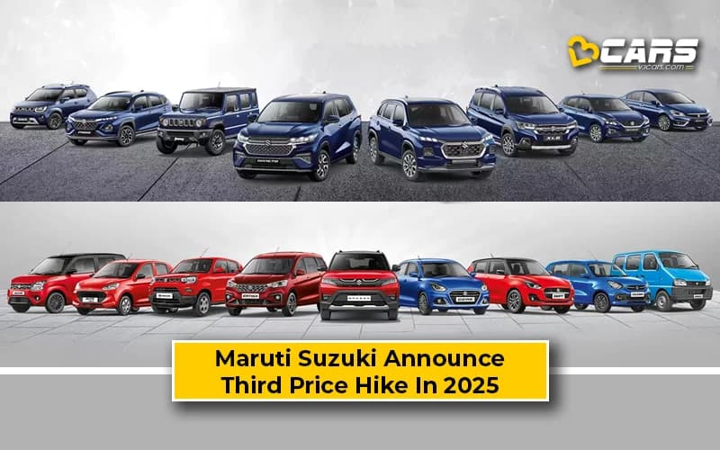 Maruti Suzuki Price Hike Announced – Effective April 1, 2025