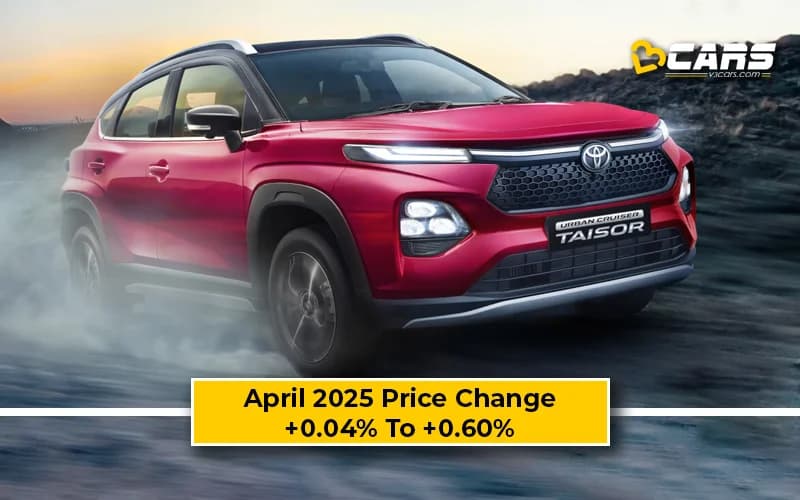 Toyota Taisor 2025 Price Change