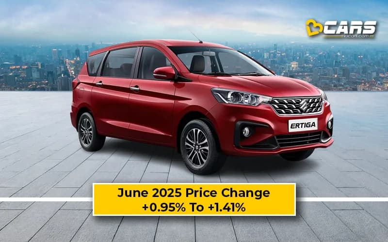 #FirstSpot – Maruti Ertiga Price Change – June 2025