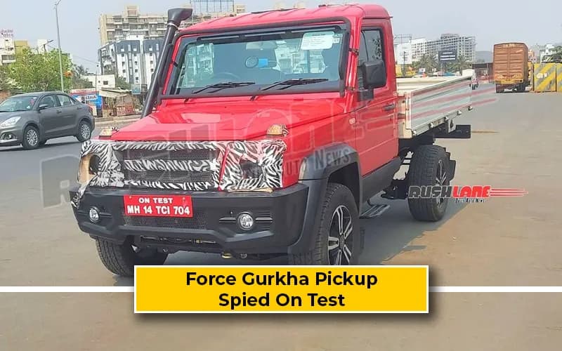 Force Gurkha Pickup Truck