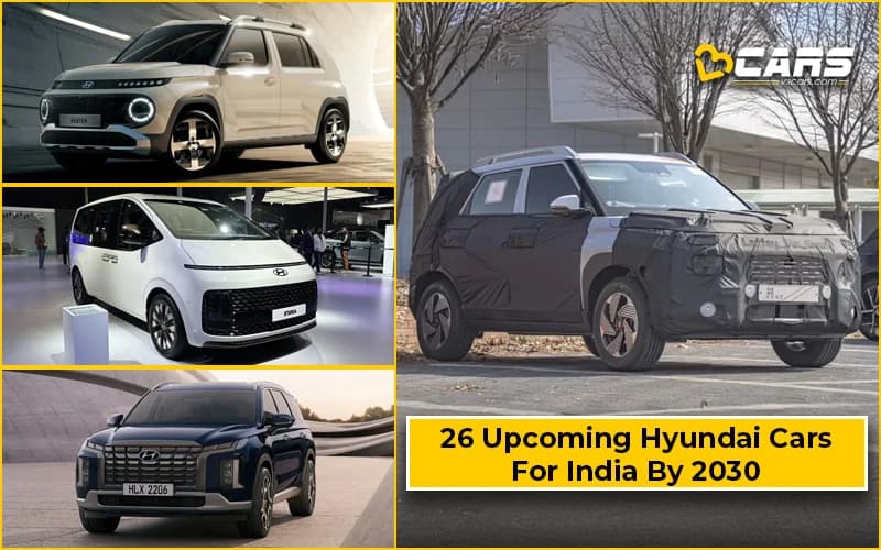 26 Upcoming Hyundai Cars, SUVs And EVs For India By 2030 Listed