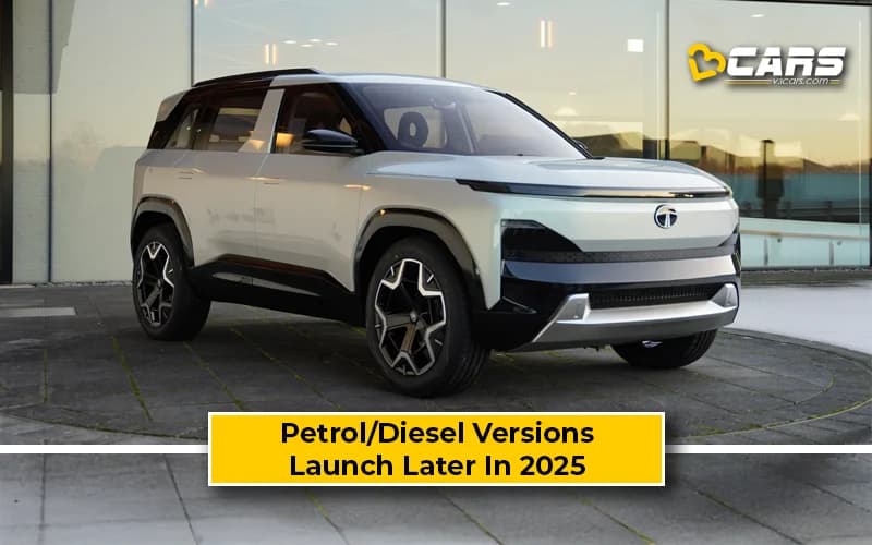 Tata Sierra Petrol/Diesel To Launch After EV In 2025