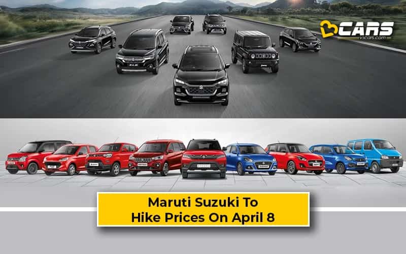 Maruti Suzuki Price Hike Announced – Effective April 8, 2025