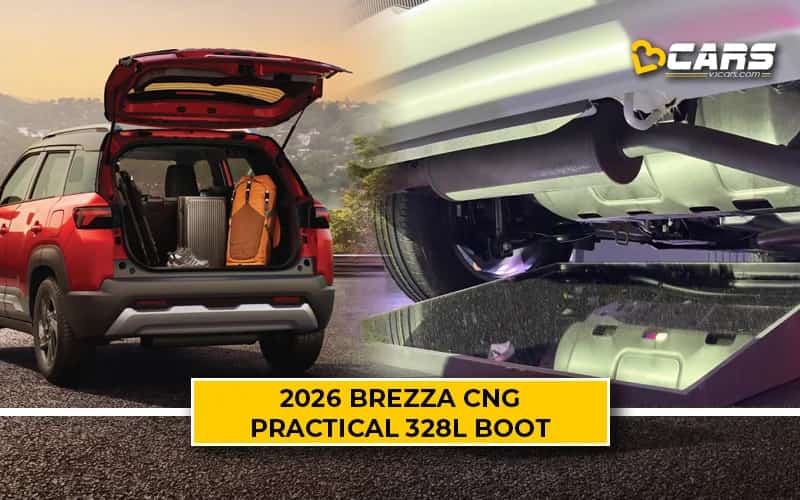 2026 Brezza CNG 328L Boot Space Explained