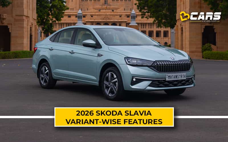 2026 Skoda Slavia Facelift Variant-Wise Features