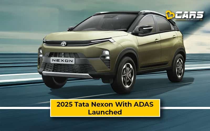 2025 Tata Nexon Updated With ADAS; Red Dark Edition Launched