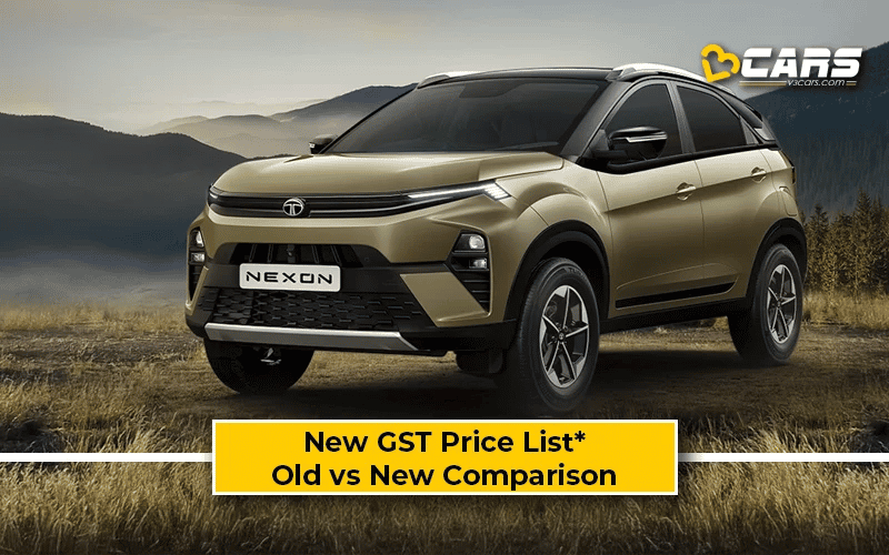 Tata Nexon — New GST Rate List