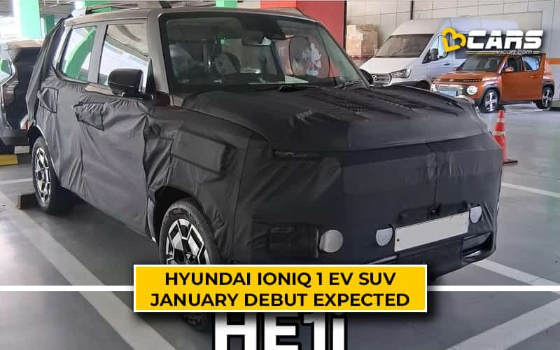 Hyundai Ioniq 1 EV Debut Expected In January 2027