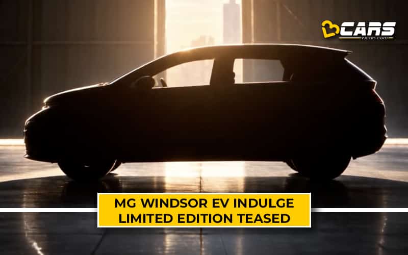2026 MG Windsor EV Indulge Edition Teased: What We Know So Far