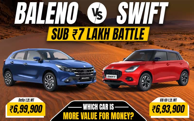 Why Buy Baleno Delta Over Swift VXI(O)?