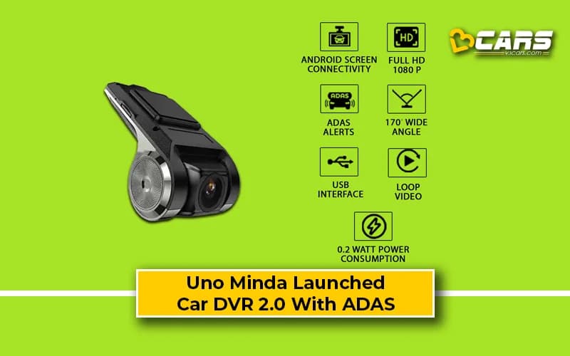 Uno Minda Launched Car DVR 2.0