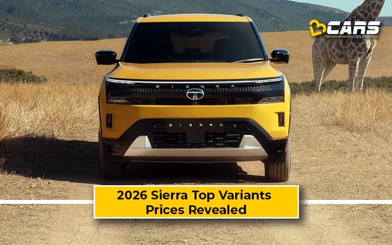 Tata Sierra 2026 Accomplished Plus Variants Prices Revealed