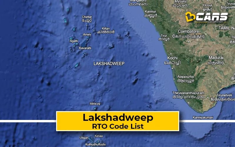 Lakshadweep RTO Codes List