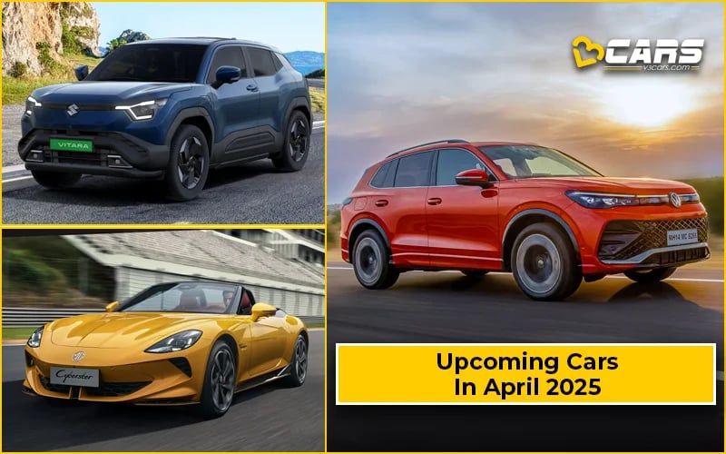 Upcoming Cars In April 2025 – Maruti e Vitara, VW Tiguan R-Line And More